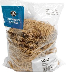 Business Source Quality Rubber Bands Size 16, Crepe