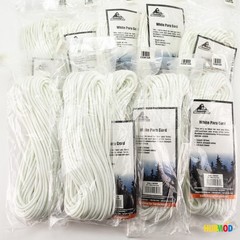Lot of 10 Paracord Para Cord Parachute 350lb 1/8 in 3mm 50ft (Total: 500ft) NEW