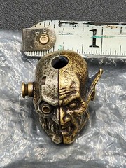 Paracord Bracelet DIY Accessories BEAD Pendant Brass Parts Vampire Bot Skull USA