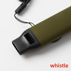 Emergency Survival Whistle with Lanyard, Compass & Thermometer – Ideal for Kayak