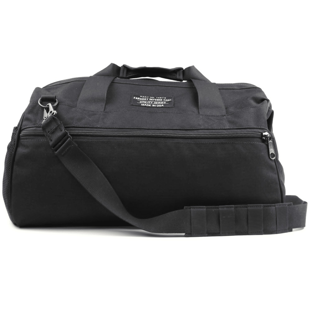 Faraday Cordura Utility Bag Large Black Durable Waterproof Canvas Tank