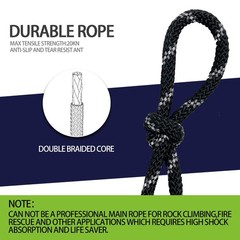 5/16″ Accessory Cord Rope High Strength Utility Paracord 8mm Reflective Parac…