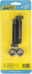 Trailer Shackle, 9/16 In, Zinc, Splined Bolt, 2 Pieces