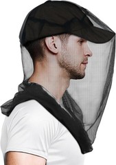 Mosquito Head Net for Insects, 4 Pack, Bug Net for Head, Fly & Bug Protectio…