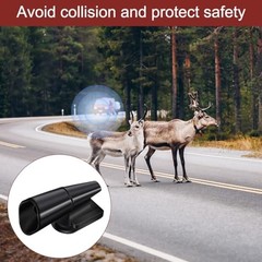 4 Pcs Deer Whistles Wildlife Warning, Wind Activated Deer Warning Style 2