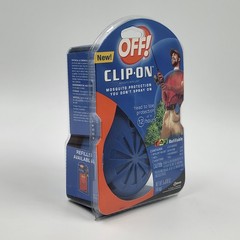 Off! Clip-on Fan Circulated Mosquito Repellent w/ 1 Refill New