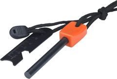 FOSTAR Ferrocerium Alloy Rod Fire Starter, 5/16 Inch Thick Waterproof Fire Steel