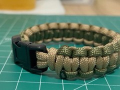 Sparrow’s Handmade Tactical Cobra Weave Style Paracord Bracelet