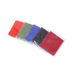 Emergency Hooded Poncho Rain Coat Waterproof CHOOSE Your Color Pink, Blue, Black