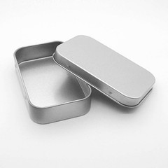 Long Lasting Practical Tinplate Box Storage Case Hiking Sturdy Survival