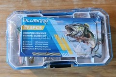 PLUSINNO Fishing Tackle Box with Included, 373PCS Lures Kit…