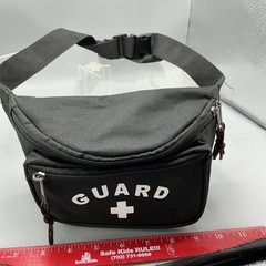Safety Rescue Workwear First Aid LifeGuard Waist Bag – Black Fanny Pack