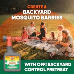 OFF! Backyard Bug Control Pretreat, Outdoor Insect & Mosquito Treatment 32 fl oz