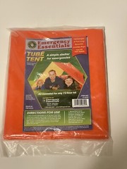 Outdoor Vinyl Tube Tent Camping/Hiking Emergency Essentials Survival Shelter