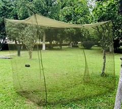 Military Green Portable Mosquito Net for Camping Bed Cot 79×35 Inches