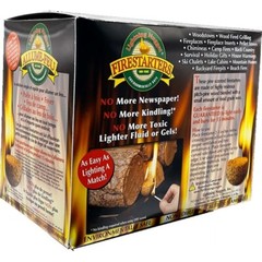 All Natural Fire Starters 35 Count Eco Friendly Non Toxic Camping Grilling BBQs