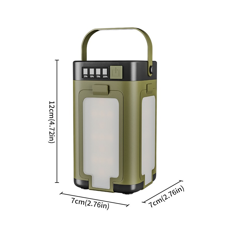 Ultimate Camping Companion Foldable 4-Leaf Solar Charging Lamp