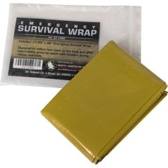 North American Rescue (NAR) Emergency Survival Wrap 60 x 96″ – Green – ZZ-1390S