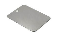 3″x 4″ Double Sided Stainless Steel Shatterproof Outdoor Signalling Mirror