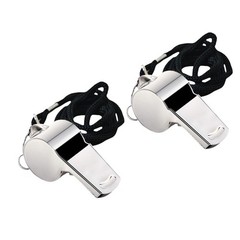 XICHENGHISDAI Pipes, 2 Pack Stainless Steel Pipes with Lanyard, Loud Crack…
