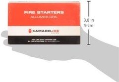 KJ-FS Fire Starters 24-Count – Smokeless, Odorless Charcoal Fire Starting Cubes
