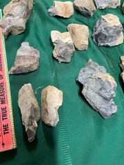 Vinton county Ohio flint Rock, Steel Striker, Fire Starter, Bushcraft, Survival