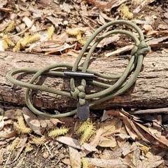 Fire Starter Necklace Ceramic Striker Long Ferro Rod Mini Size EDC Survival K…