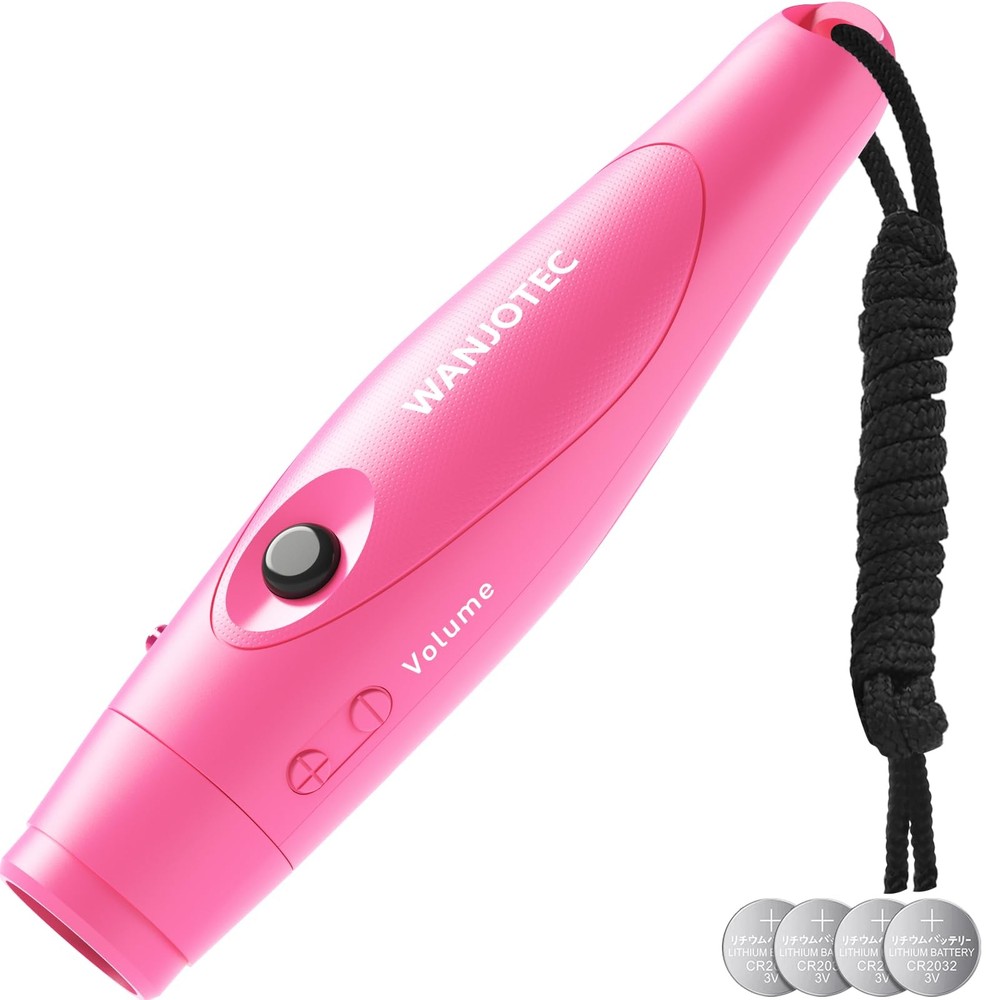 Electronic Whistle for Teacher Coaches, 3 Tones Adjustable 130db Loudest High…