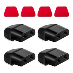 Deer Whistles for Cars, Save Deer Avoid Collisions Animal Alert 4 PCS Black
