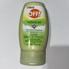 2-OFF! Botanicals Insect Repellent Lotion, Plant-Based Bug and Mosquito 4 oz