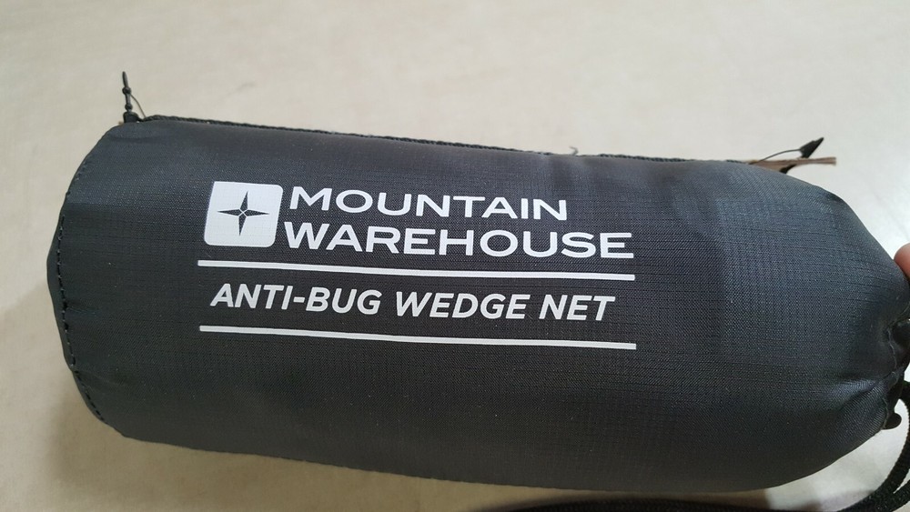 Mountain Warehouse Unisex Anti Mosquito Polyester White Net – 210x70x120 cm