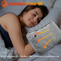 Hand Warmers Rechargeable, 10000mAh Electric Heated Gloves Portable Graphene Han