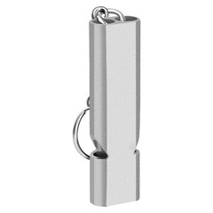 120db Aluminum Survival Emergency Whistle Keychain Camping Hiking Outdoor SOS