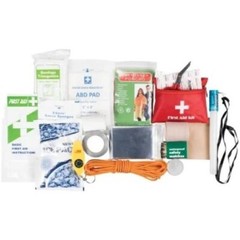 Life+Gear 41-3820 130Piece Dry Bag First Aid & Survival Kit Home Sports Camping