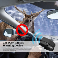 4PCS Deer Whistles for Car, Automotive Deer Warning Whistle Devices, Avoid Colli