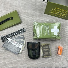 Clubtac Tactical Survival Gear Ammo Can First Aid *Can Broken