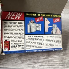 Vintage Jon-e Giant Size Self Starting Catalytic Hand Warmer