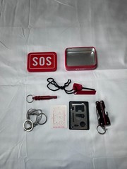 SIERRA CLUB SOS: Emergency In A Tin Survival Kit Outdoors Camping Kit