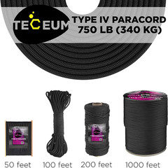 5/32″ Paracord Rope 1000 – 1000Ft / 200Ft / 100Ft / 50Ft – Tactical Parachute Co