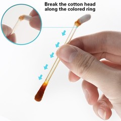 50PCS Medical Alcohol Disposable Emergency Cotton Stick Iodine Disinfected Swab