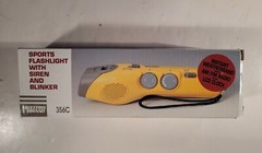 Sport Flashlight Radio with Siren and Blinker – Weatherband – 356C-Electro Brand