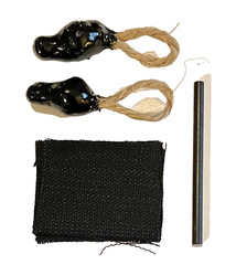 Survival Fire Starter Kit in Altoid Can with Genuine Leather Pouch