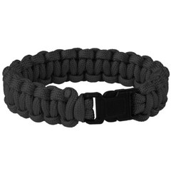 Helikon Survival Bracelet Army Mens Emergency Outdoor Camping Utility Cord Black