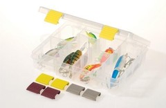Plano 23705-00 Half-Size Stowaway with Adjustable Dividers, One Size, Clear