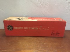 Vintage General Electric Fire Starter Fan Forced Model FS1 – New