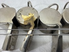 VINTAGE WHISTLE LOT OF 12 THE ACME THUNDERER – Umpire Referee 70s