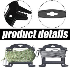 6 Pcs Paracord Line Winder Rope Cord Organizer Spool Fishing Line Cable Bobbins