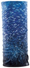Flying Fisherman SunBandit: Neck Gaiter Mask for Men & One Size, Bait Ball