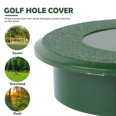 Outdoor Putting Green Golf Cup Cover Putting Hole Cup Practice Training