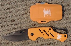 NRA Emergency / Survival Kit with Dual-Arc Lighter, Folding Pocket Knife